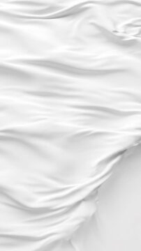 Seamless looping animation of a vast, pure white flowing texture subtly moving across an infinite blank digital canvas high key, clean, simplicity