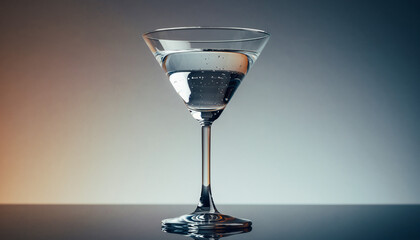 Minuman alkohol terpencil: segelas anggur, champagne, dan air putih dingin transparan