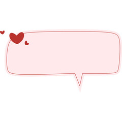 Heart Speech Bubble