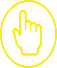 Vector social media icon