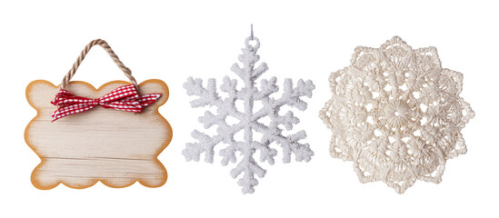 Festive Christmas and Winter Ornaments Collection