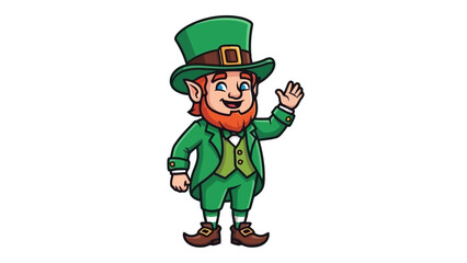 Celebrate International Beer Day with a Festive Leprechaun Illustration