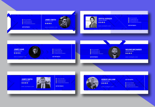 Email Signature Template Design