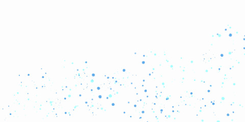 Blue water abstract background frame of geometric shapes