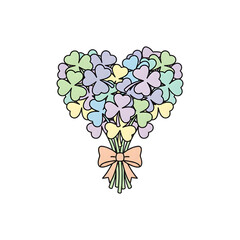 Shamrock Flower Bouquet