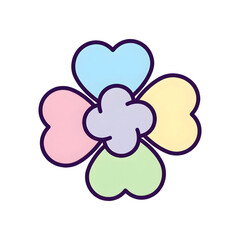 Celtic Spiral Triskel Pastel