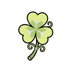 Clover Pastel Leaves