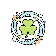 Clover Medal Ribbon