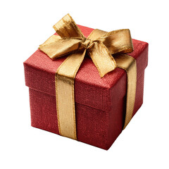 Christmas Gift Box Isolated