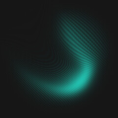background abstract wave of luminous dots