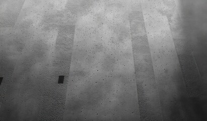 Close-up of textured glass surface with water droplets and vertical translucent strips creating a misty and abstract pattern