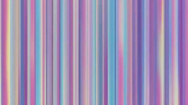 Colorful vertical stripes of varying widths and hues