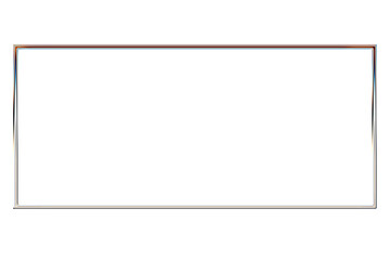 Obraz premium iridescent border frame