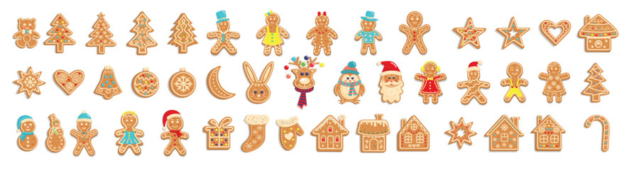 big christmas gingerbread collection gingerbread