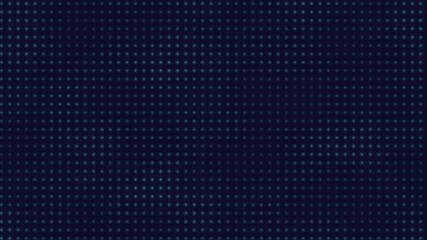 Abstract futuristic blue digital technology background with glowing LED dot grid pattern, cyberspace data visualization and sci-fi network motion graphics seamless loop
 - Powered by Adobe