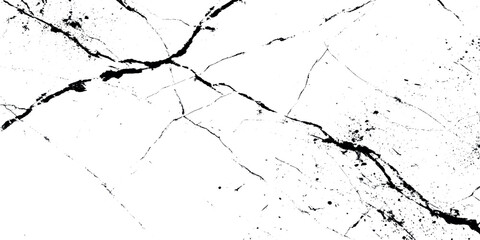 Grunge black ink splatter and scratched texture overlay on white background for design Perfect for use as a photographic overlay.