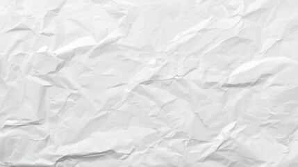 Obraz premium A close up view of intensely crumpled white paper showcasing texture and shadows