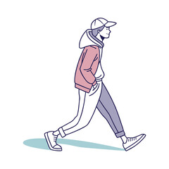 Offset Shadow Duplicate Character