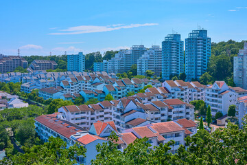 東京都稲城市向陽台の街並み(向陽台4,5丁目など)
