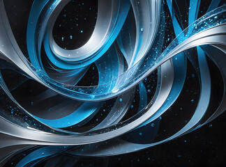 abstract blue background