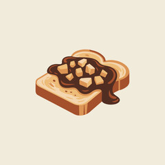 chocolate cake with nuts