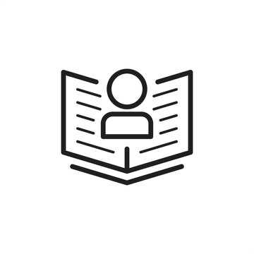 User story icon symbolizing user perspective, articulated requirement, and feature goal, representing agile project management, requirements gathering, product backlog, and customer value.