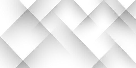 Abstract modern geometric diagonal lines background with grey and white square Element on light silver modern design for poster, banner, wallpaper, mockup, flyer, and report. Vector illustration.