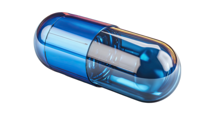  colorful medical pill capsule medicine isolated on white background