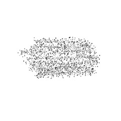 Fototapeta premium Abstract texture of tiny gray particles scattered across a white background, creating a dynamic, subtle pattern
