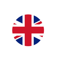 Obraz premium United Kingdom flag_Circle shape icon