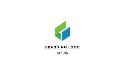 Letter B Corporate Logo Design Template