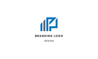 Modern Abstract building P Logo Design