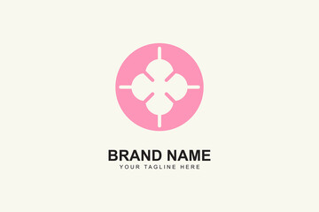 Modern abstract logo design icon. Letter O logo template