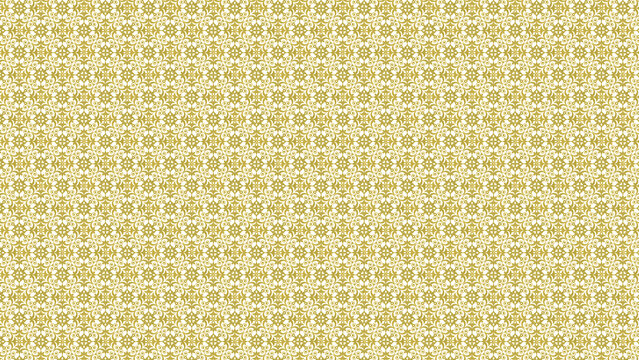 Delicate floral pattern in light olive green and white creating a seamless vintage background design