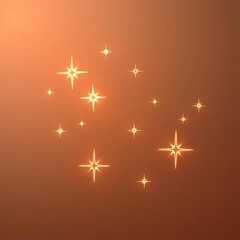 golden stars background
