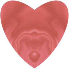 Fototapeta premium Red Heart Symbol of Love and Valentine Romance