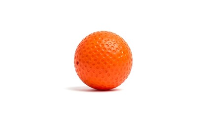 orange fruit isolated on white