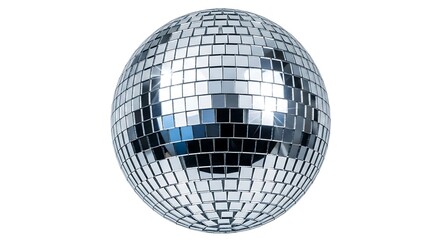 Dazzling Disco Ball - A Sphere of Mirrored Reflections and Party Vibes.