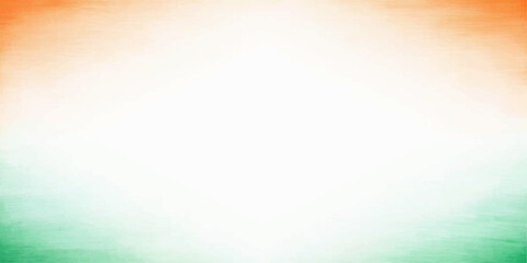 Abstract Indian flag colors background with watercolor texture