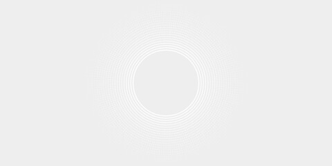 Abstract white glowing geometric lines on gray background. Modern shiny blue circle lines pattern. layout graphic design art illustrations