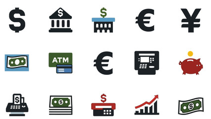 Shopping icons set vector illustration for web design