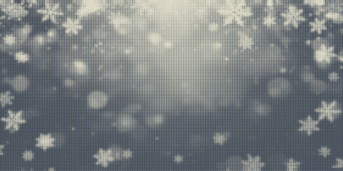 Abstract ornate half toned textured seamless pattern.