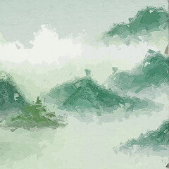 Various oil paintings, flowers, lakes, figures, landscapes, cranes, roses, peonies, small streams, sailboats, bamboo forests, plum blossom pavilions, mountain areas, goldfish