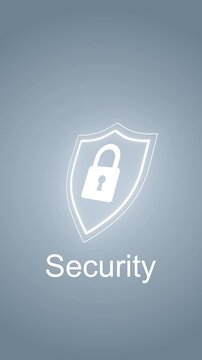 A security protection compliance checklist verification approval shield technology busines audit data privacy risk safety trust corporate workflow proces Motion graphics of security concept.