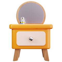 Elegant Wooden Vanity Table