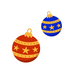 Christmas Ball Vector – Decorative Ornament Icon