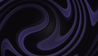 Abstract Dark Purple Background with swirling, organic, fluid lines.