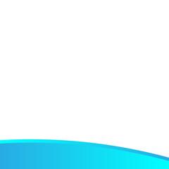 Business Wavy Footer