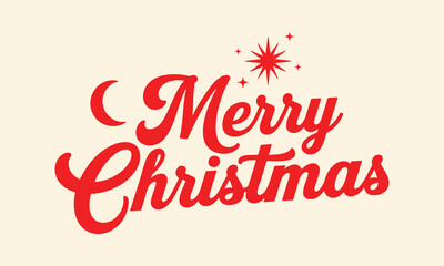 a bold retro red christmas message with decorative curves adds vintage charm to cards, posters, and festive branding materials.