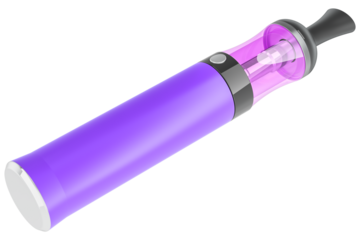 Vape Pen, Electronic Cigarette with USB Charge Rechargeable Battery, transparent background